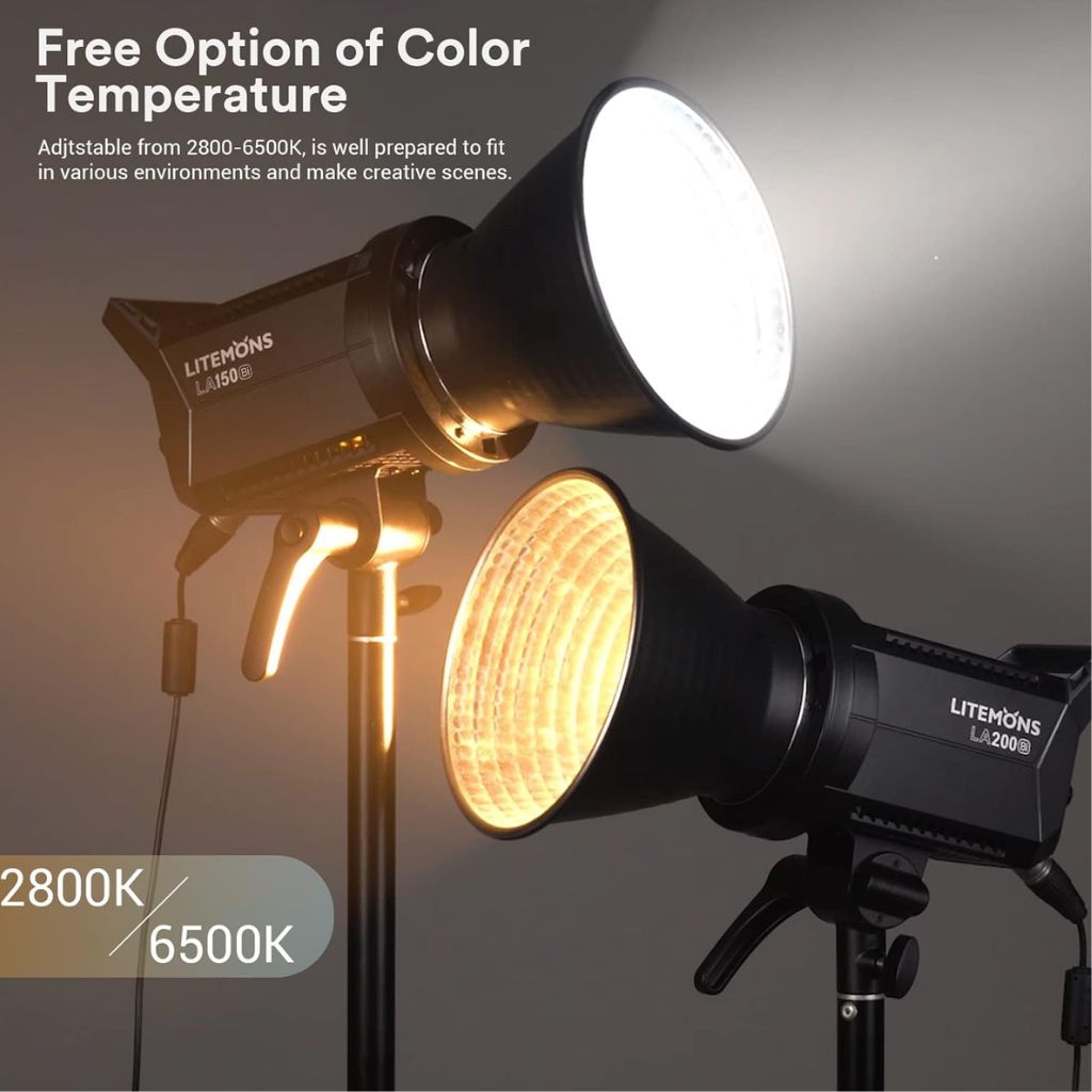 Godox LA150Bi Litemons Bi-Color LED Video Light – 190W COB