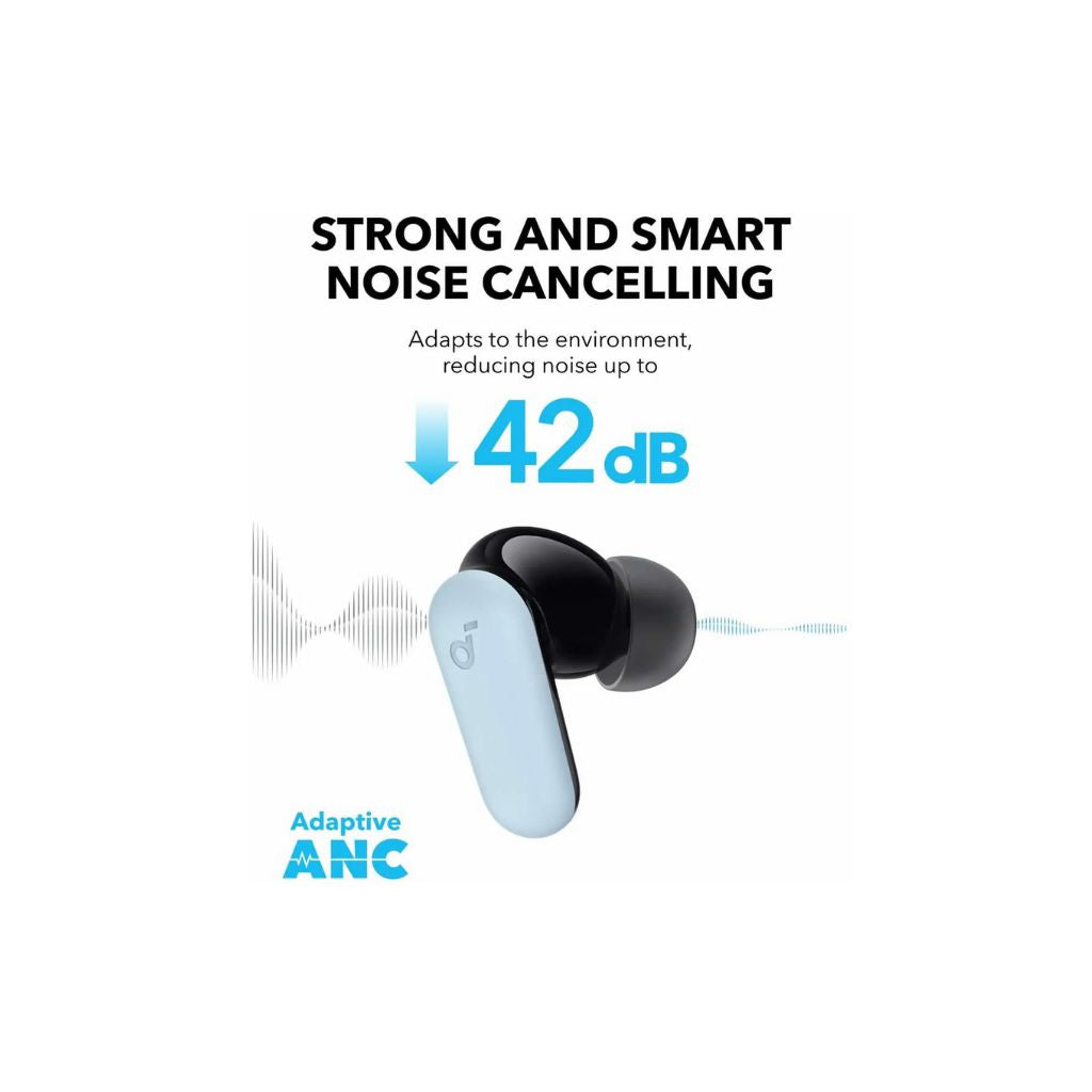 Anker Soundcore R50i NC Wireless Earbuds- Blue