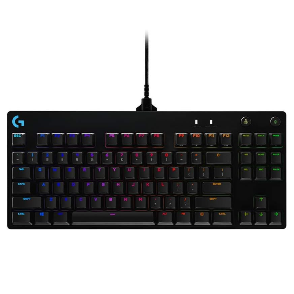 Logitech G PRO TKL Wired Mechanical Gaming Keyboard - Black