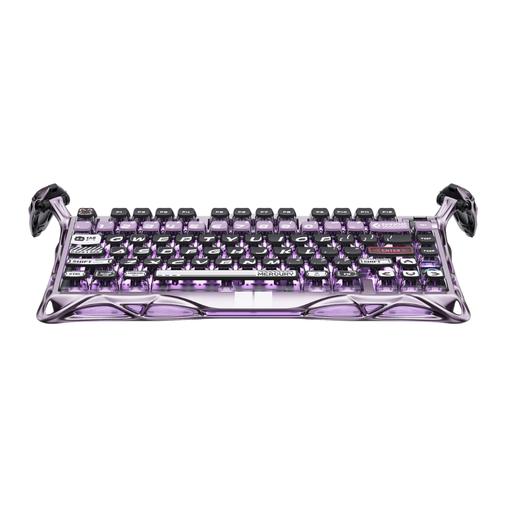 Gravastar Mercury GS V75 Pro Gaming Keyboard - Iron Purple