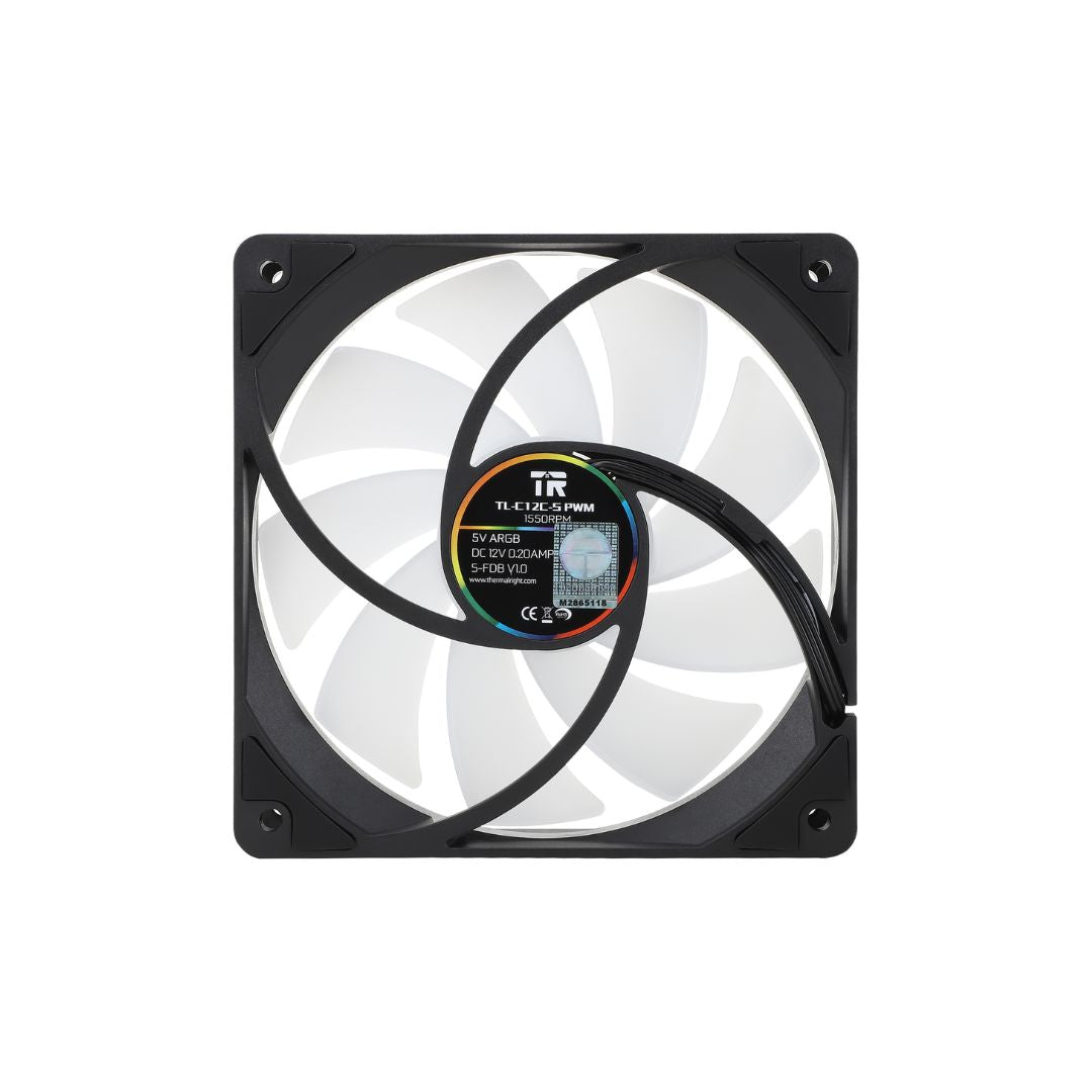 Thermalright TL-C12C-S X5 Fan Kit 120mm 5 Fan ARGB - Black