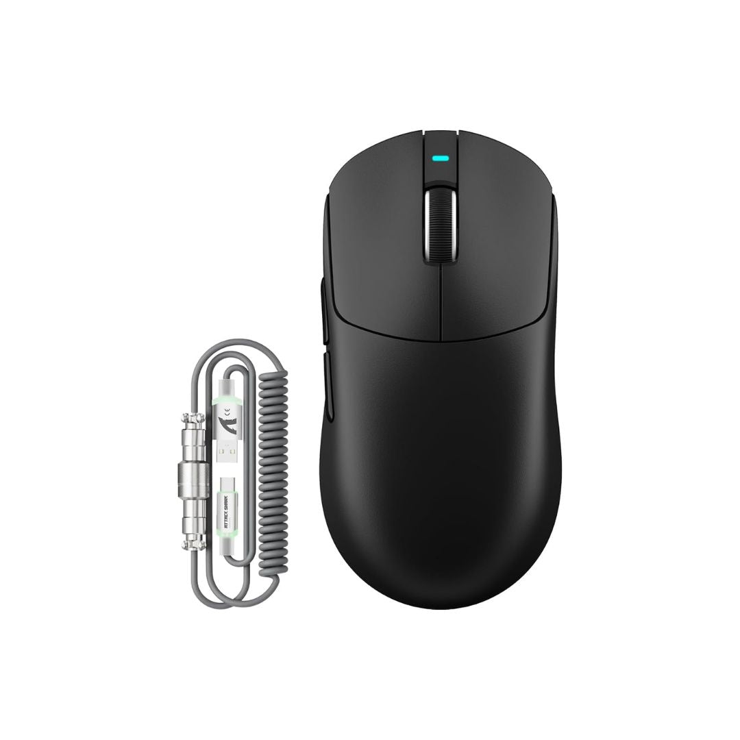 ATTACK SHARK X8 Plus Wireless Gaming Mouse - Black