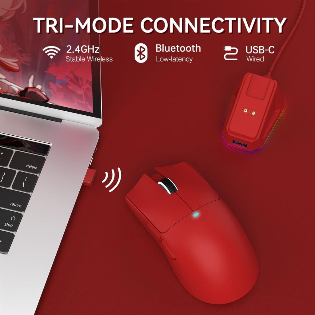 Attack Shark X11 Ultra Wireless - Red