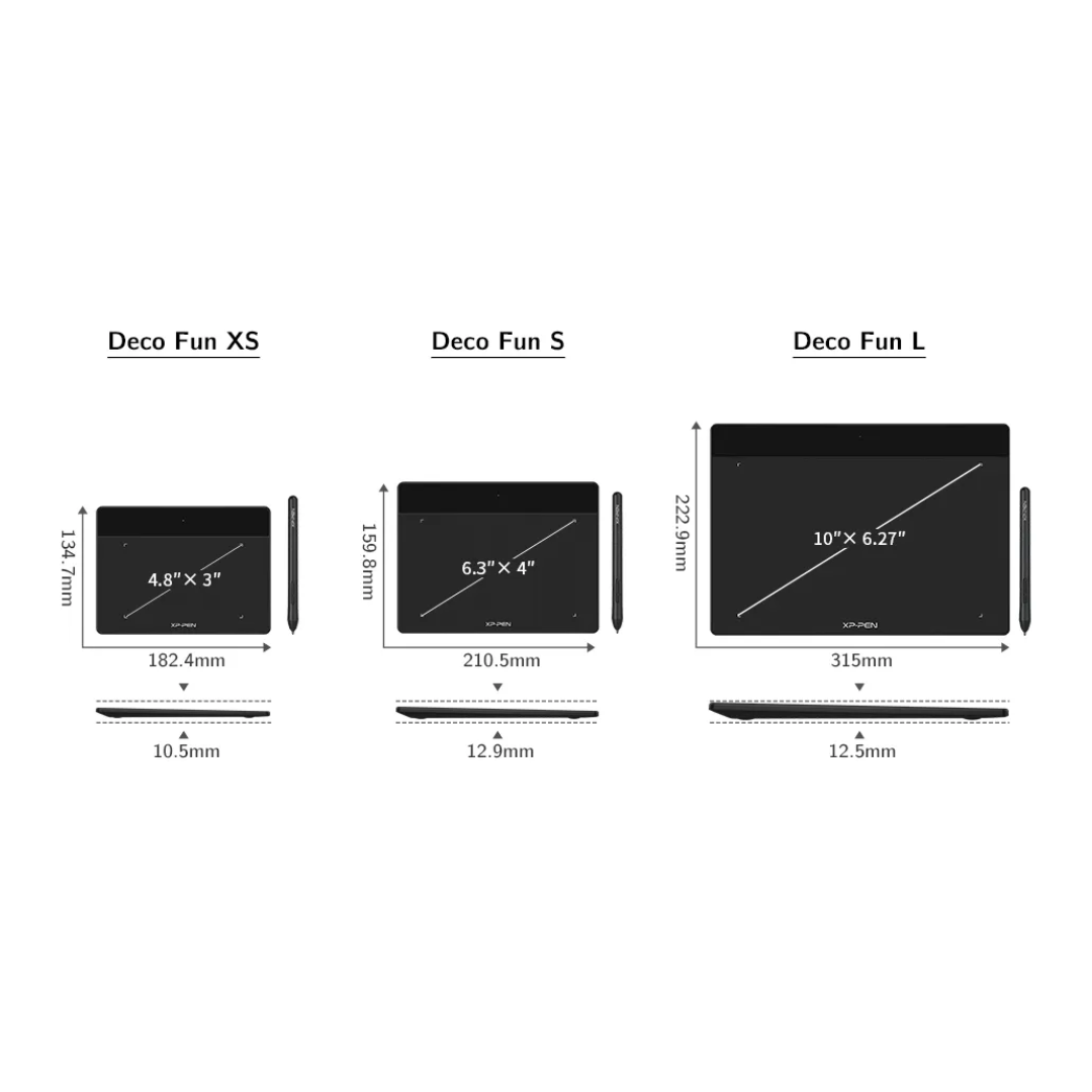 XP Pen Deco Fun S Graphic Drawing Tablet