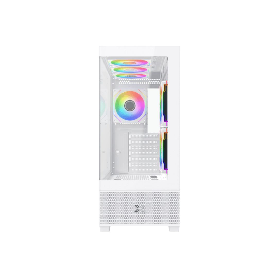Xigmatek Alphard Arctic Mid Tower Case - White