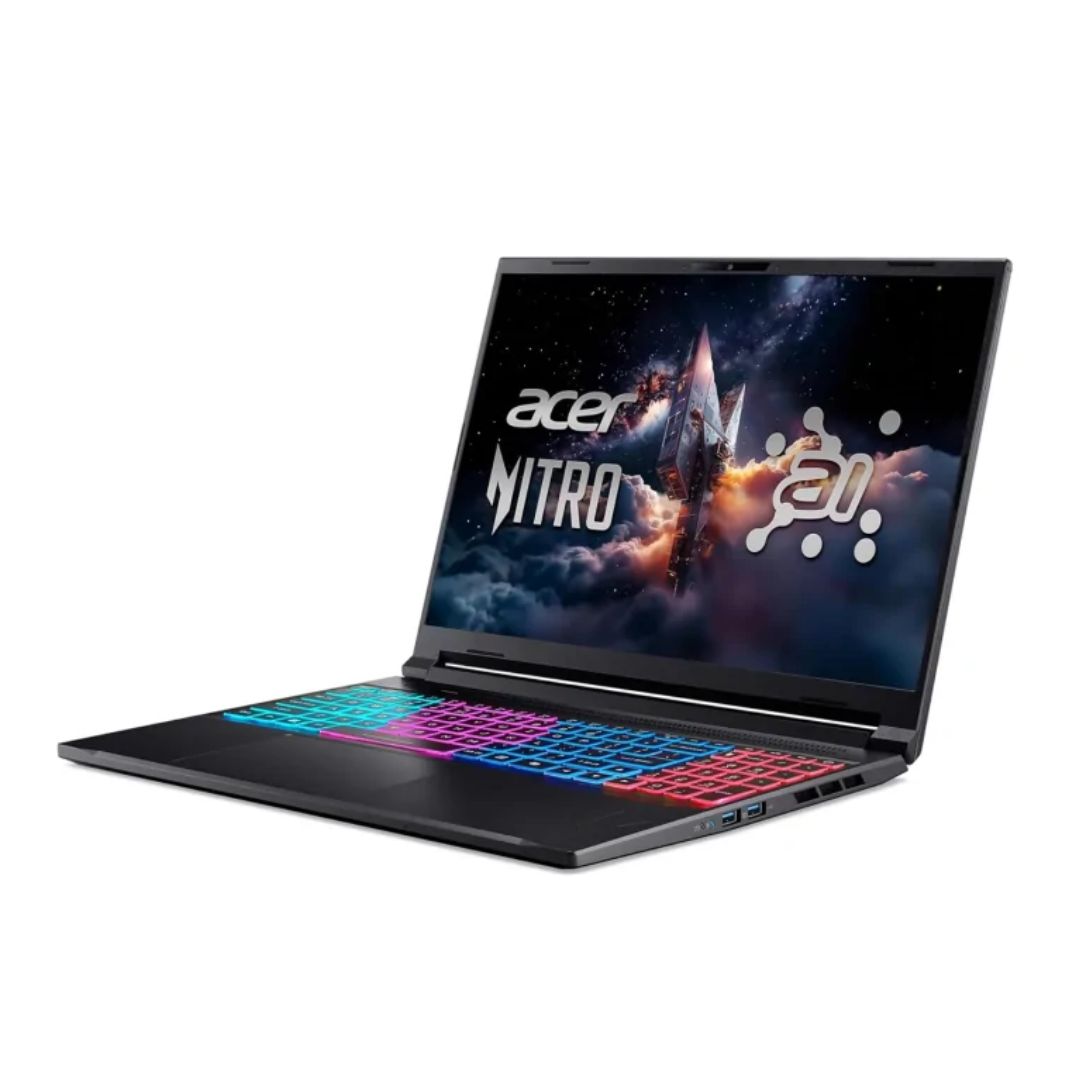 Acer Nitro V ANV16S-71-97BE, Intel Core 9-270H, RAM 16GB, SSD 1TB, NVIDIA RTX 5070 8GB, 16.0 WQXGA 180Hz, Black