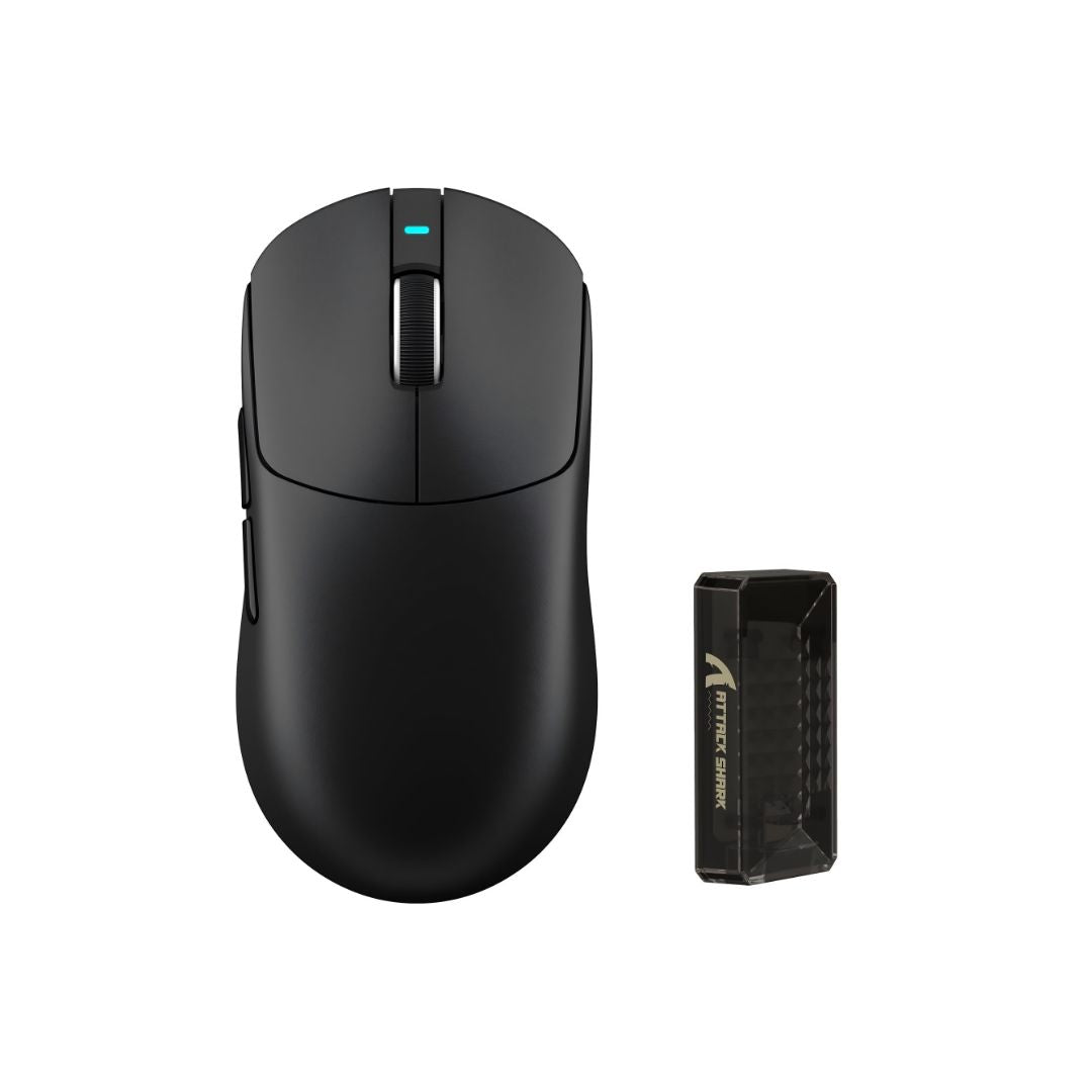 ATTACK SHARK X8 Ultimate Wireless Gaming Mouse - Black