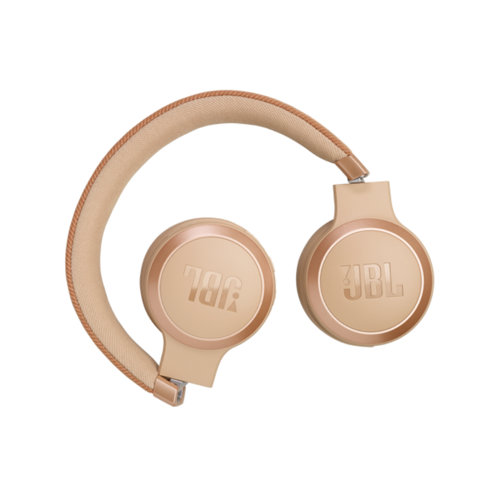 سماعات رأس لاسلكية JBL Live 670NC فوق الأذن - لون رملي