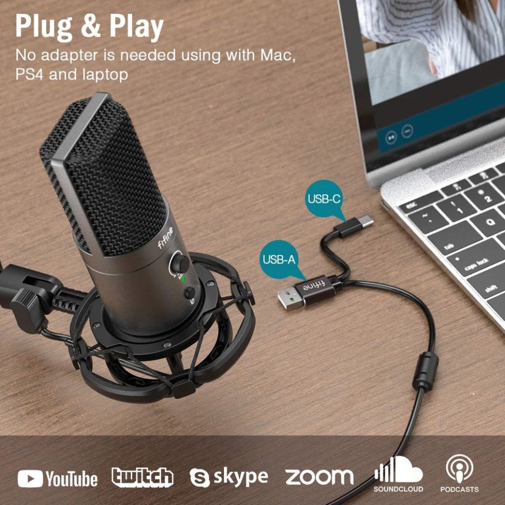 FIFINE T683 - USB Condenser Microphone