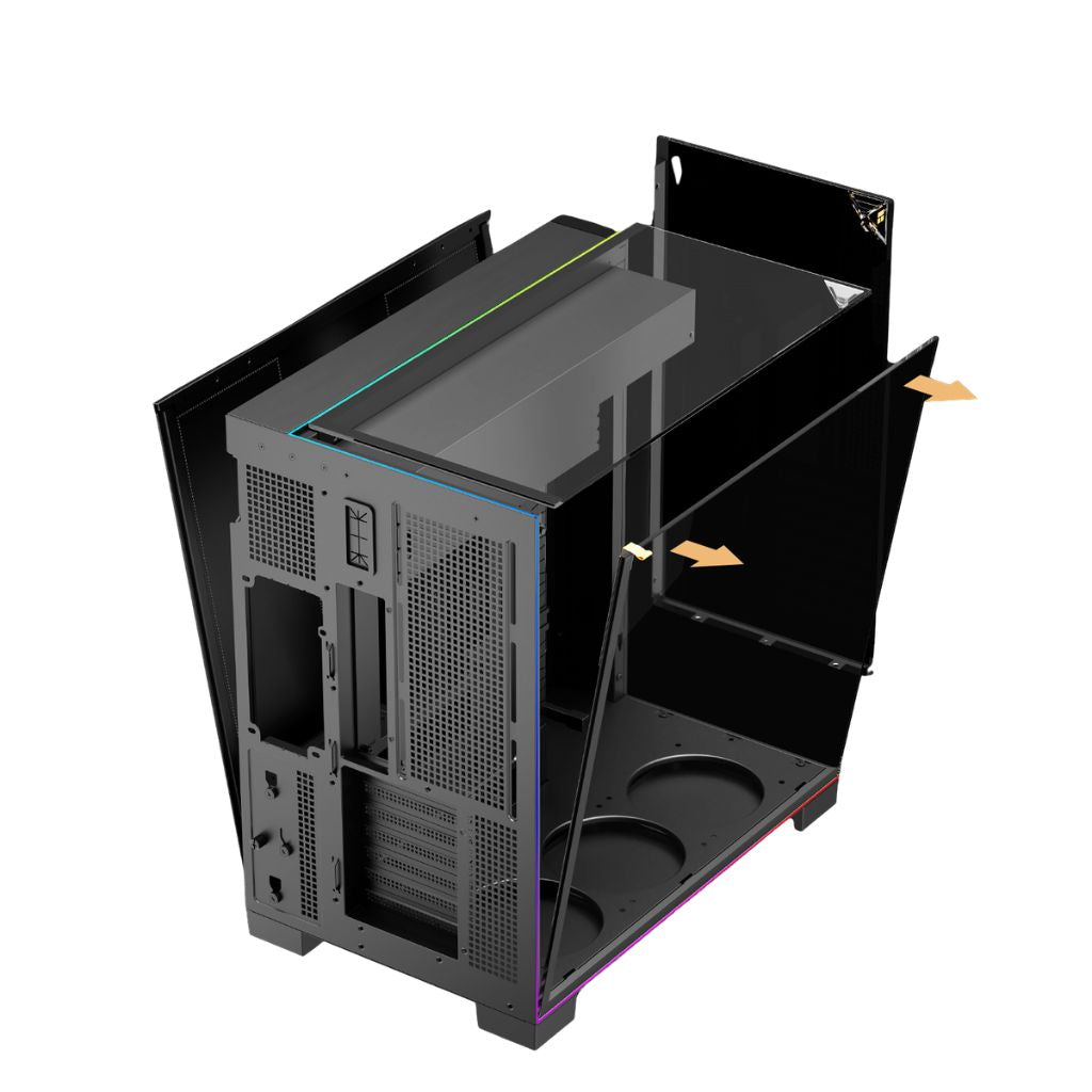 Thermalright TR-A70 VISION ATX Computer Case - Black