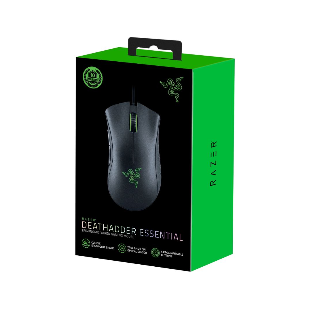 Razer DeathAdder Essential Gaming Mouse - Black