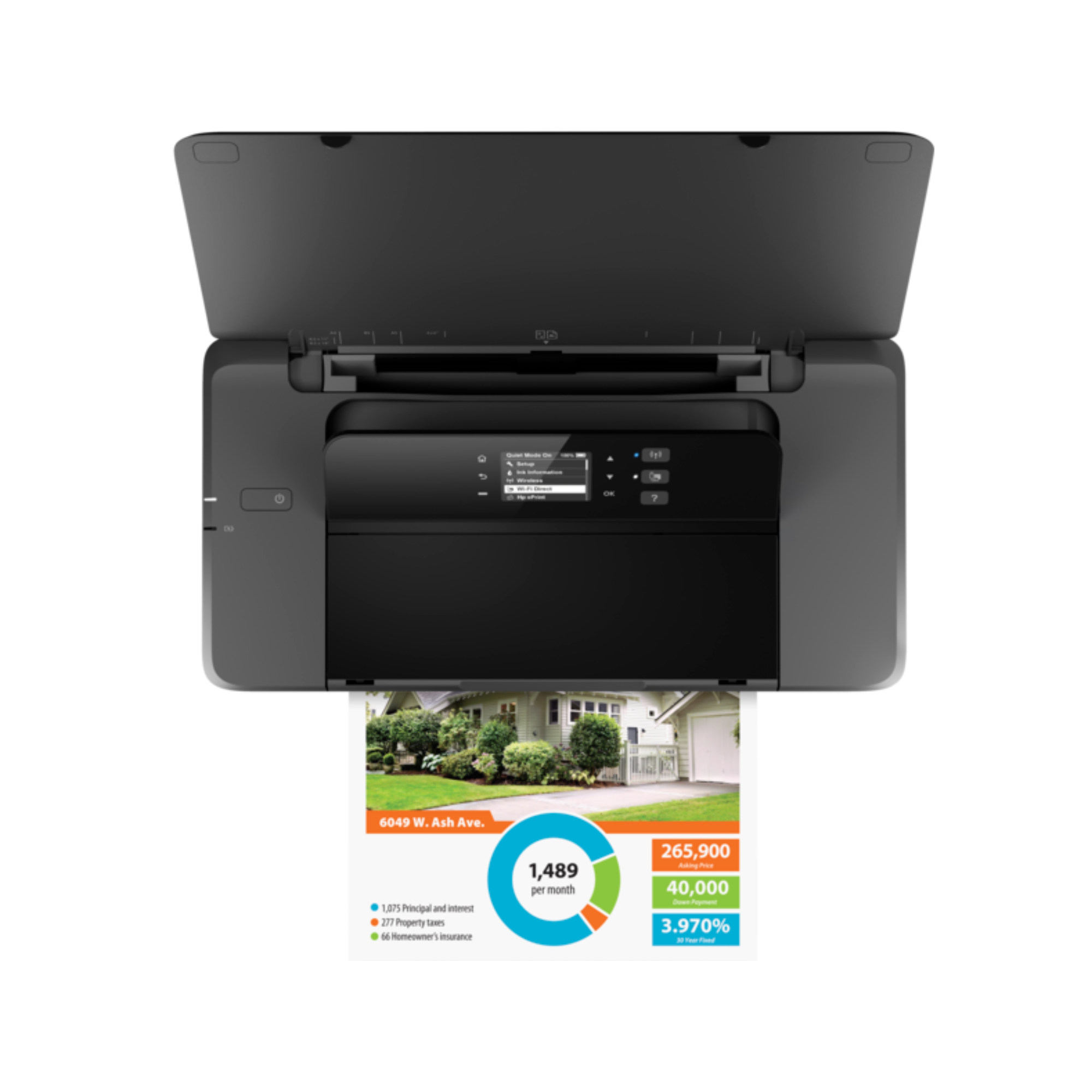 HP OfficeJet 202 Mobile Portable Printer