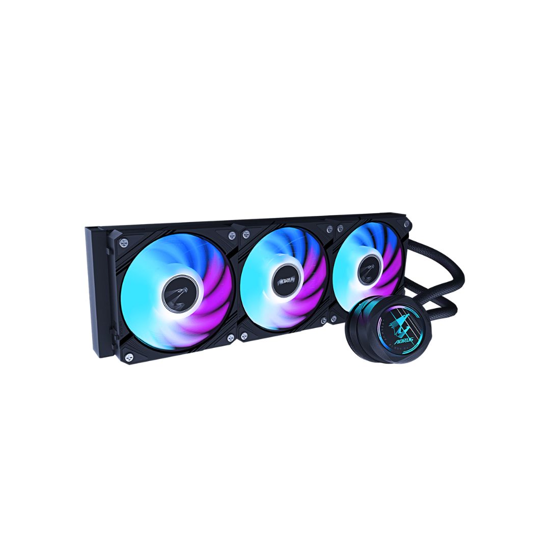 شاشة GIGABYTE AORUS WATERFORCE X II 360 ICE LCD - اسود