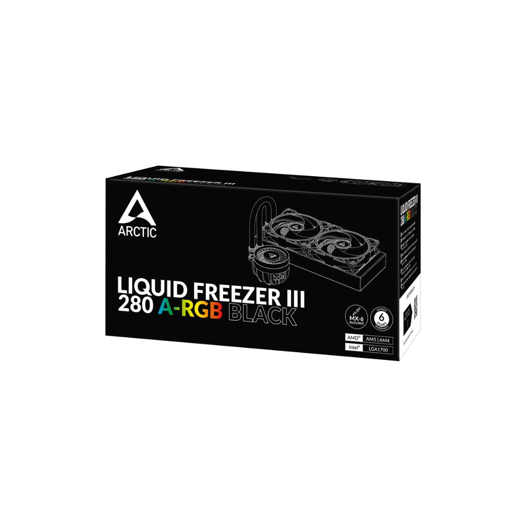 Arctic Liquid Freezer III 280 A-RGB - أسود