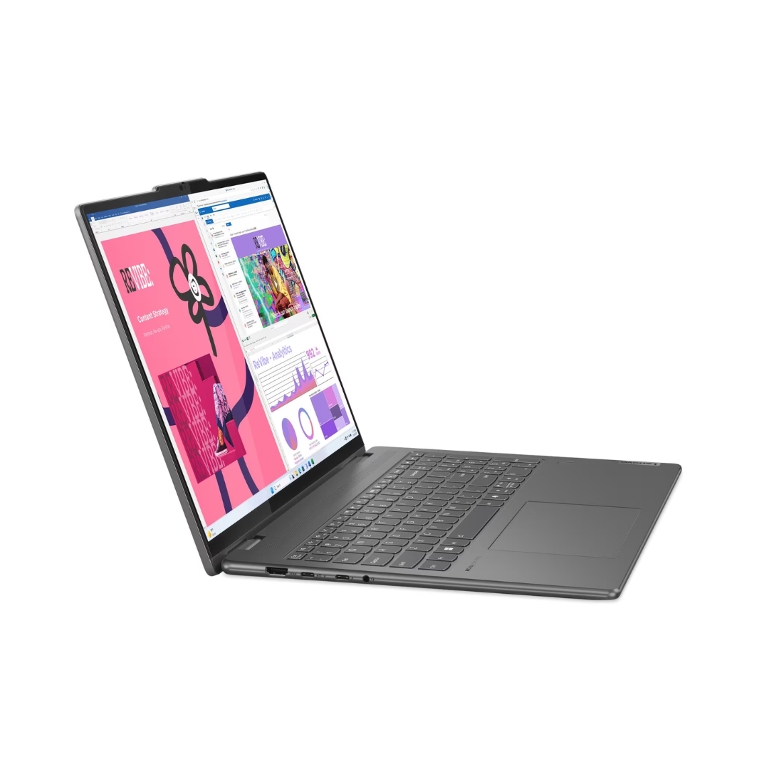 Lenovo Yoga 7 2-in-1 16IML9 - (02US), Intel® Core Ultra 7-155U, RAM 16GB, SSD 1TB, Intel® Graphics, 16 Inch " WUXGA IPS 60Hz X360 Touch, Storm Grey
