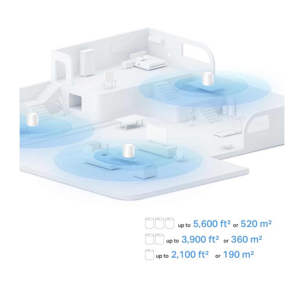 TP-Link Deco X10 AX1500 Wi‑Fi 6 Mesh System – 2 Pack