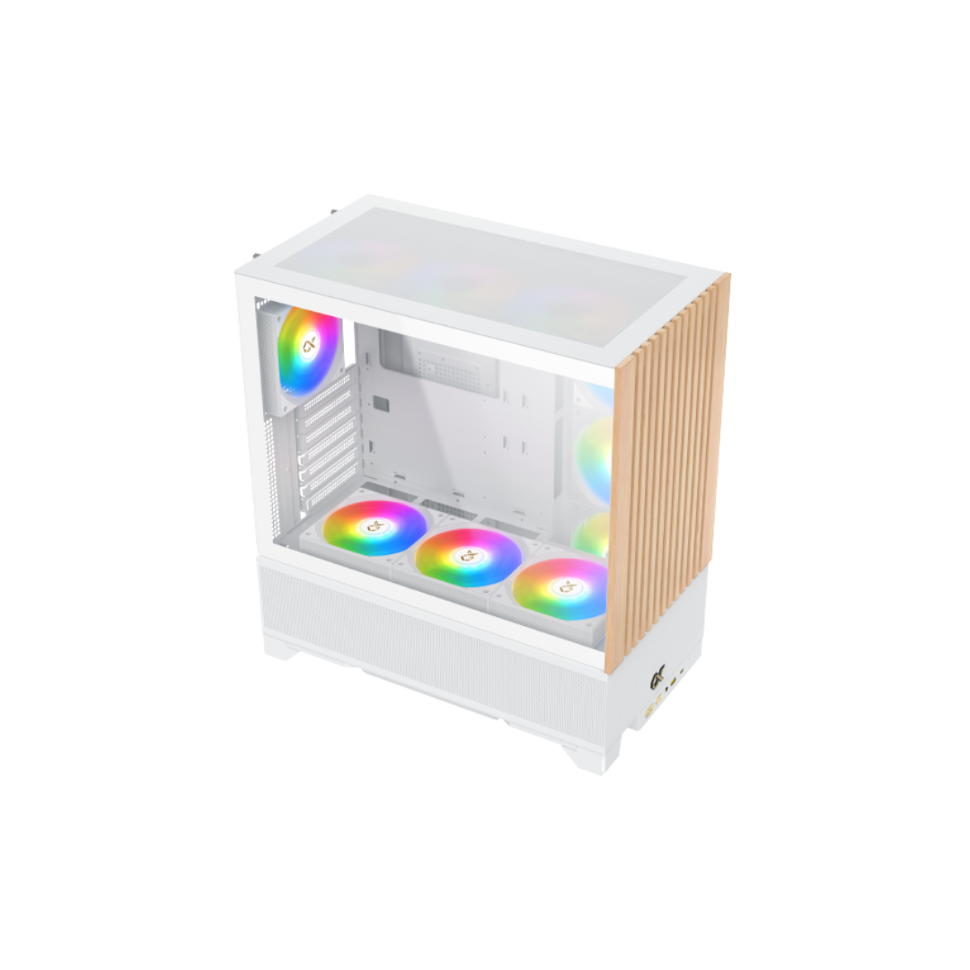 Xigmatek Endorphin WD Arctic Mid Tower Case - White