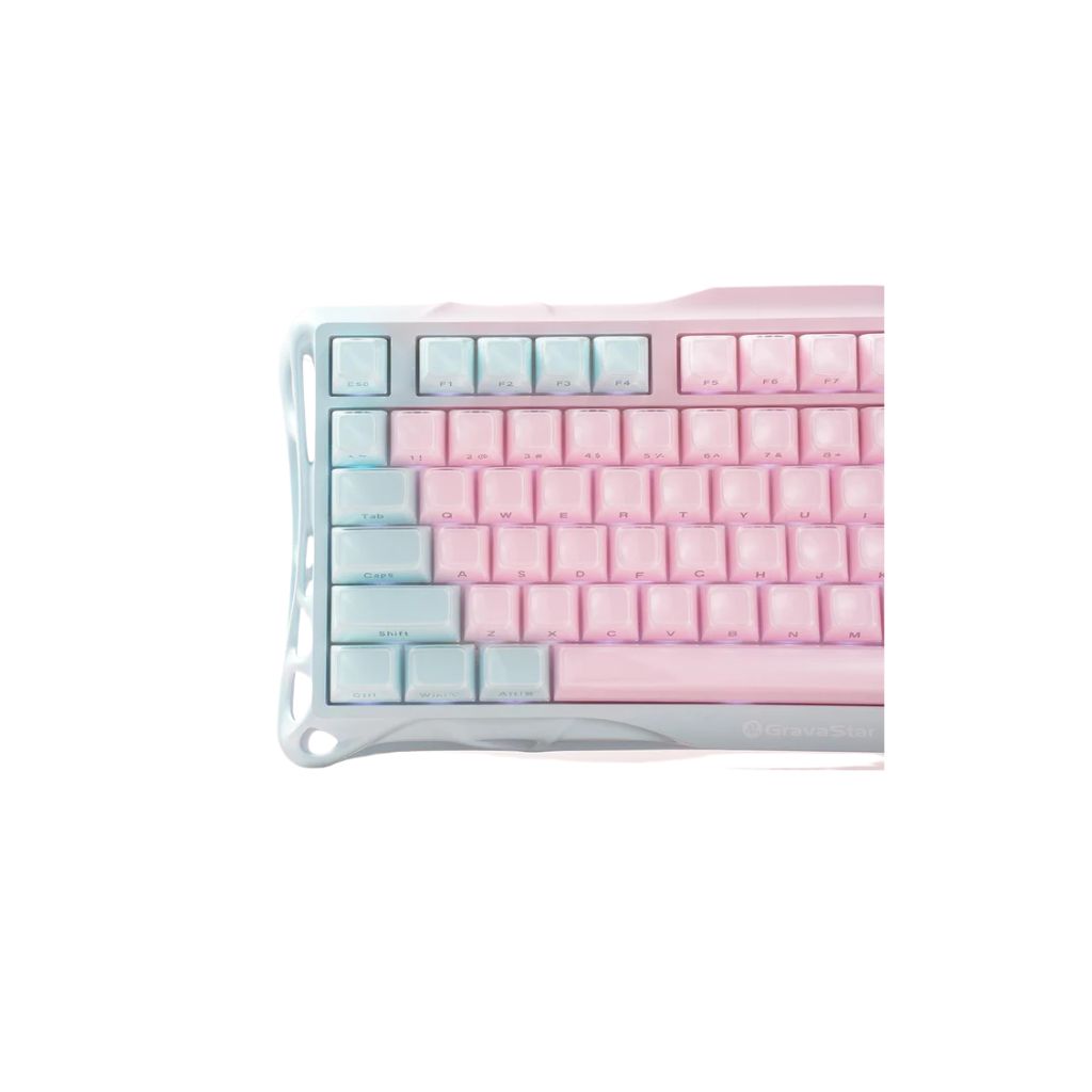 Gravastar Mercury K1 Lite Special Edition Wireless - Lumen Rose Gaming Keyboard