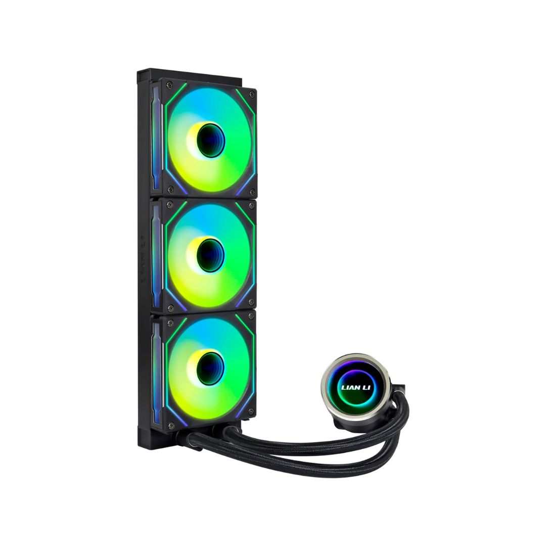 مبرد سائل LIAN LI GA II TRINITY SL-INF 360 RGB AIO - أسود
