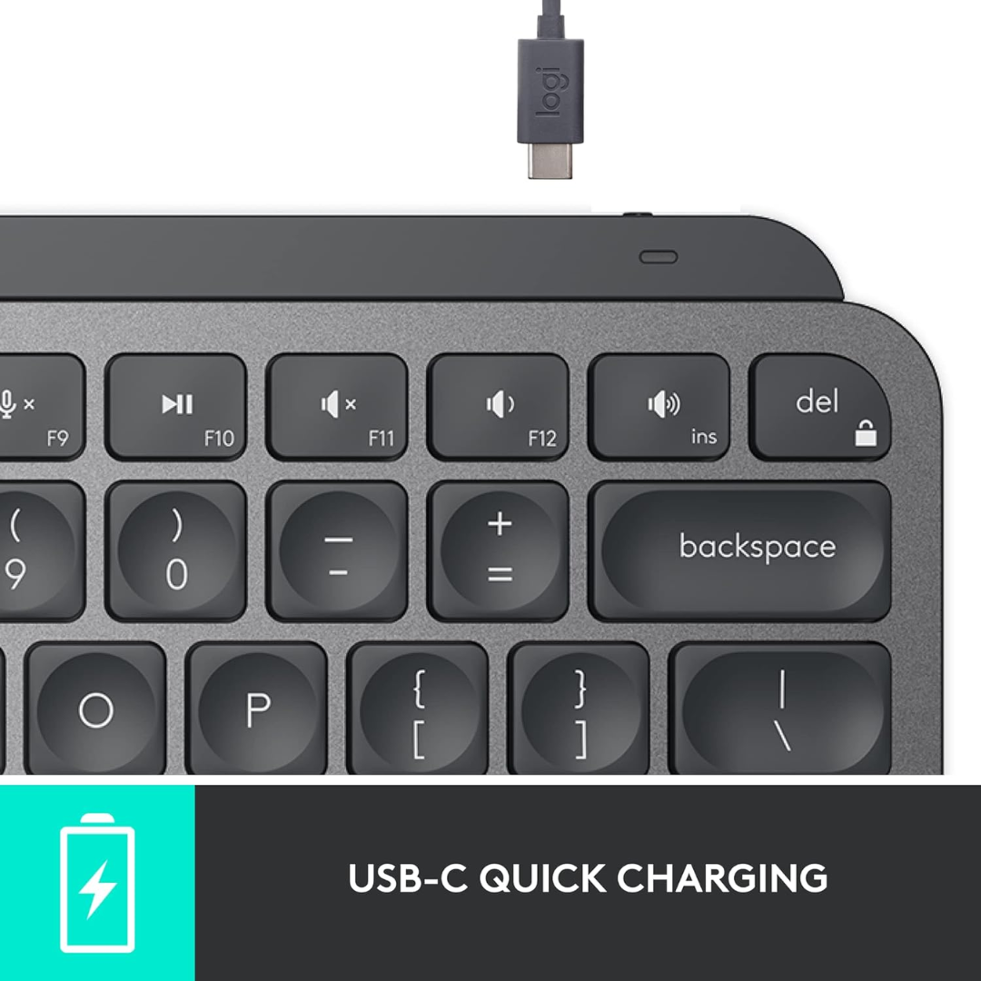 Logitech MX Keys Mini Wireless Keyboard - Graphite
