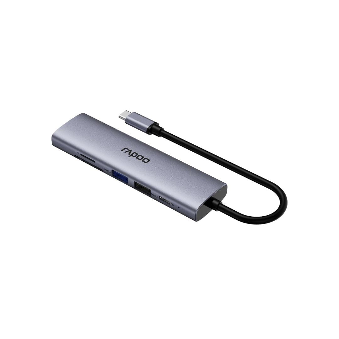 موزع Rapoo XD61 USB-C 6 في 1
