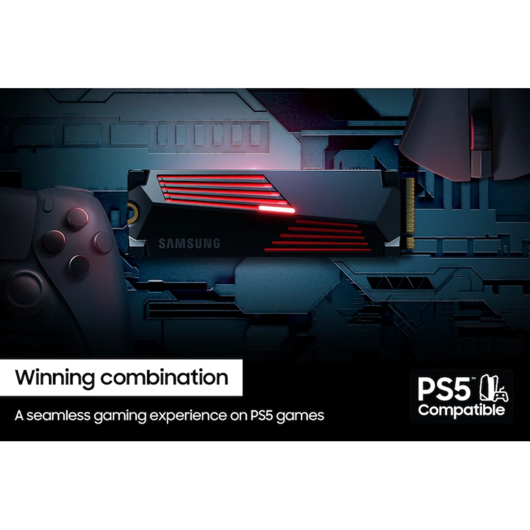 SAMSUNG 990 PRO SSD 2TB PCIe Gen 4 , NVMe , MZ-V9P2T0BW - شركة القيم العالمية للحاسبات