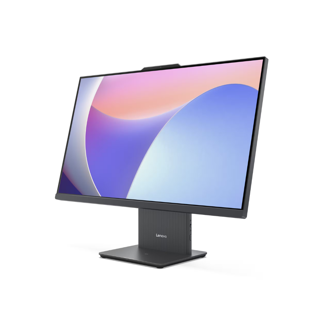 جهاز لينوفو IdeaCentre AIO 27IRH9 المتكامل - (0PGR)، معالج Intel Core i5-13420H، ذاكرة وصول عشوائي 8 جيجابايت، قرص صلب SSD بسعة 512 جيجابايت، معالج رسومات Intel UHD، شاشة IPS عالية الدقة بالكامل مقاس 27 بوصة، لون رمادي لونا