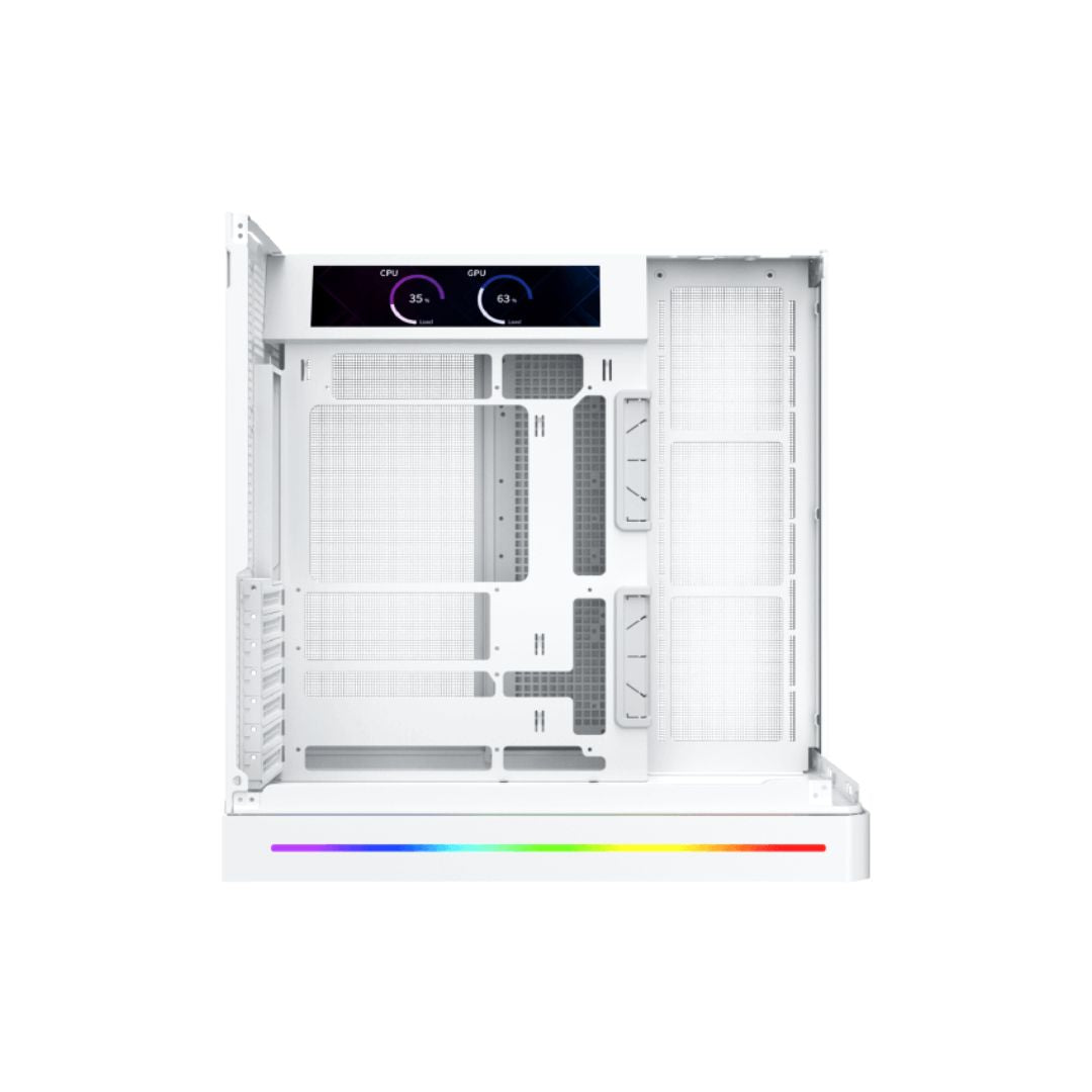 Xigmatek Pano II Arctic Mid Tower Case - White