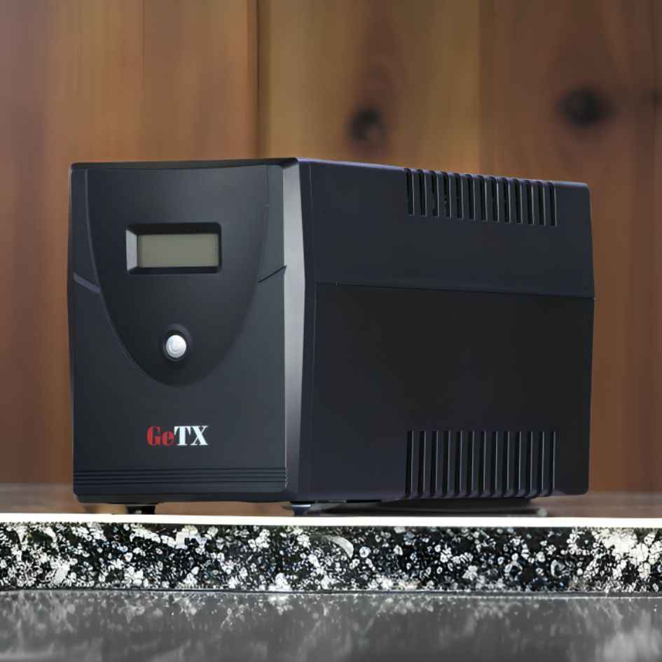 UPS GeTX GXK-1500-C (1500VA, 1.5KV), Line interactive, LCD Battery 12v-9a *2