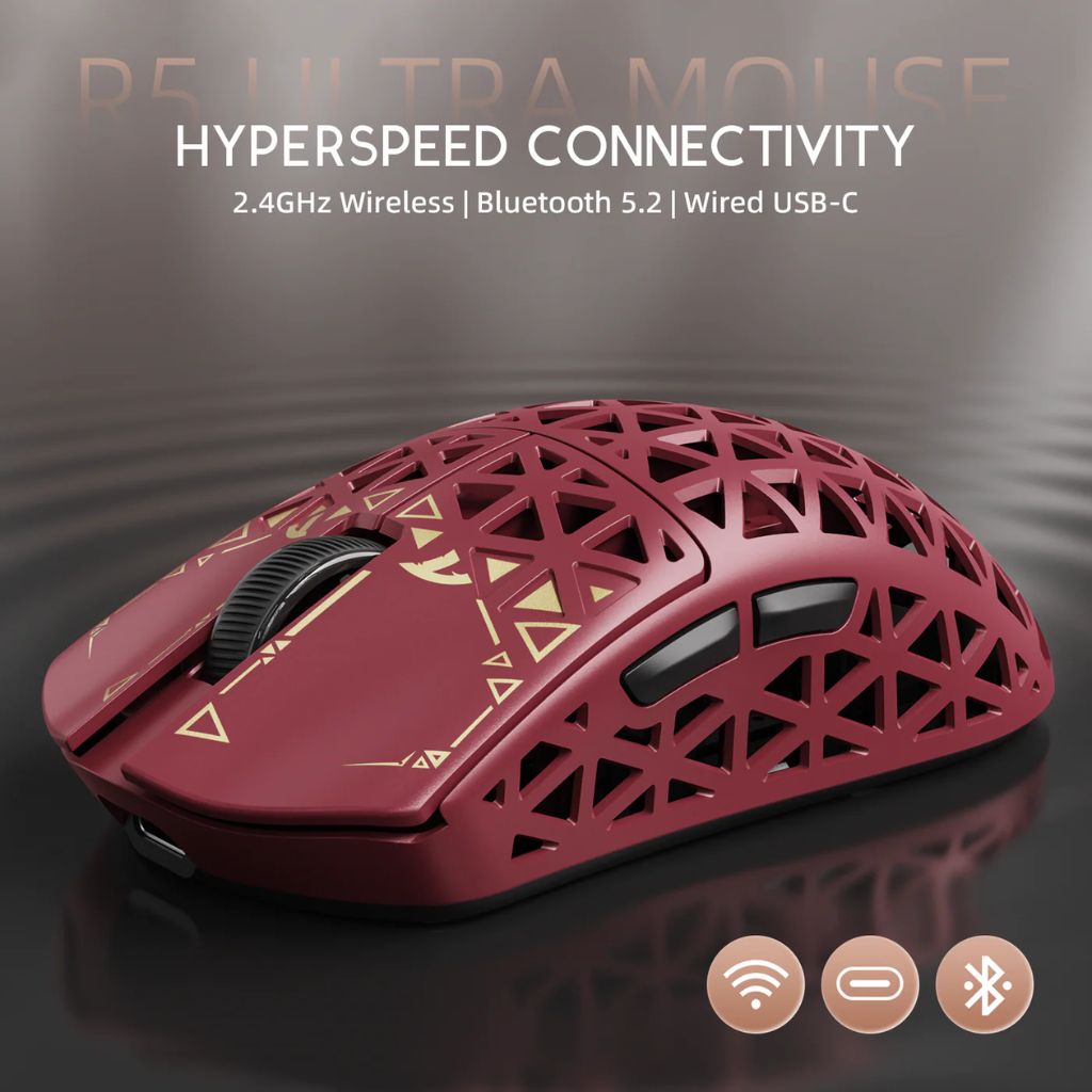 Attack Shark R5 Ultra Wireless - Red