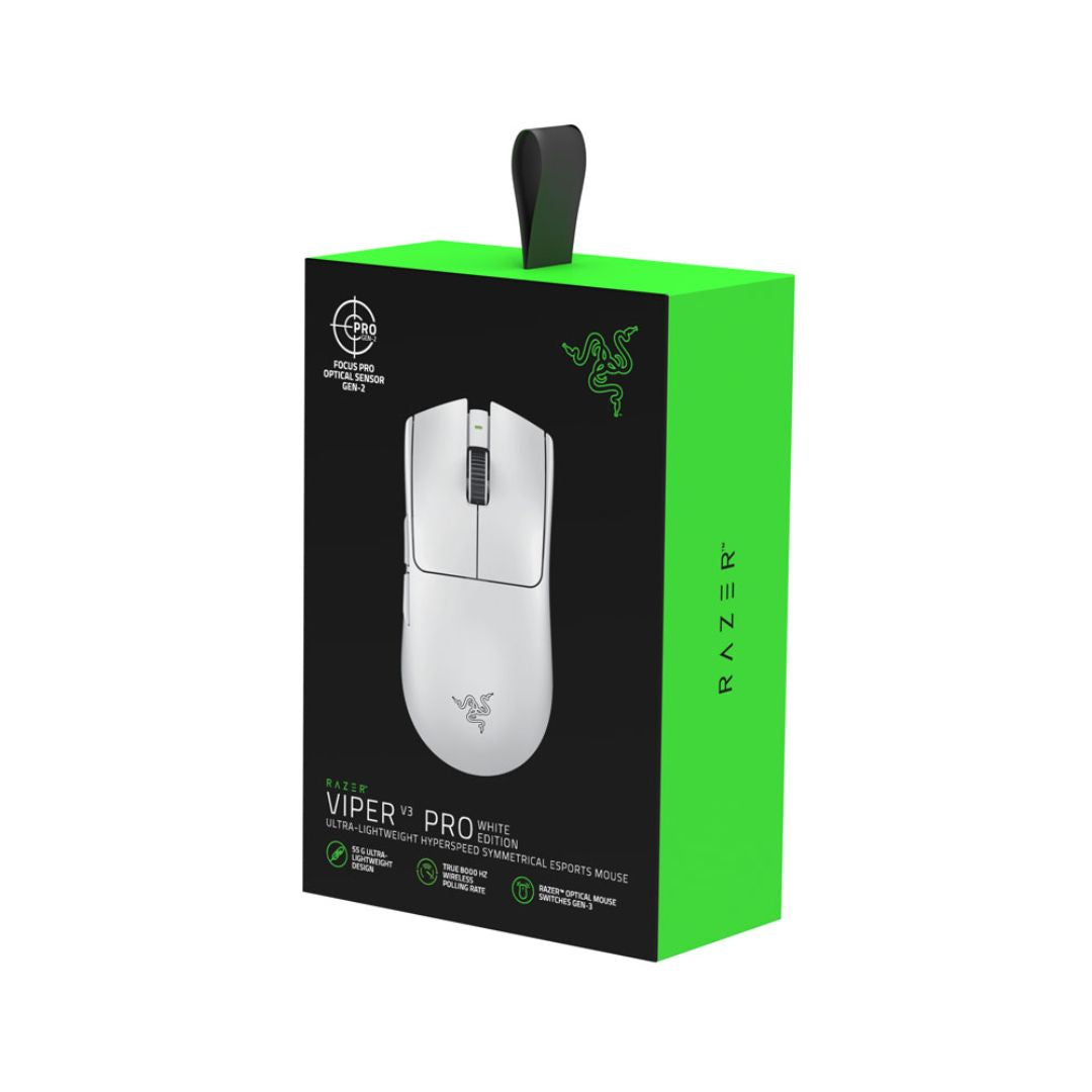 Razer Viper V3 PRO Gaming Mouse - White