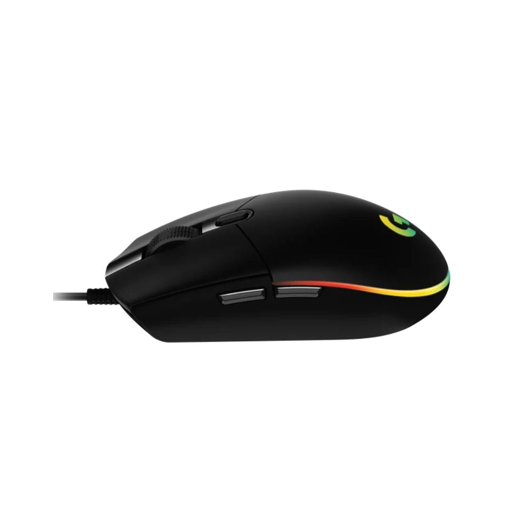 ماوس الألعاب السلكي Logitech G203 باللون الأسود