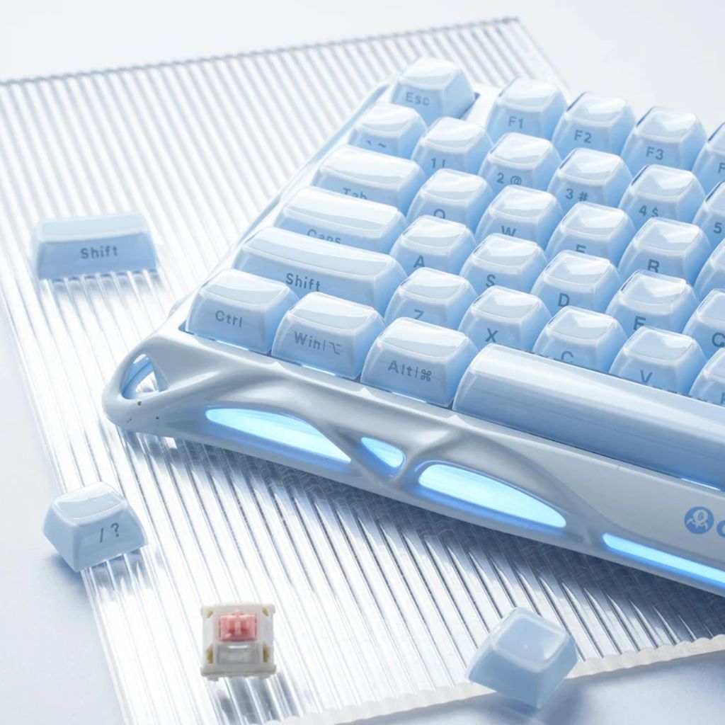 Gravastar Mercury K1 Wireless - Ice Blue Gaming Keyboard