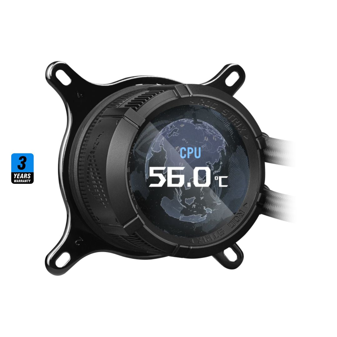 ASUS ROG STRIX LC III 360 ARGB Black, LCD