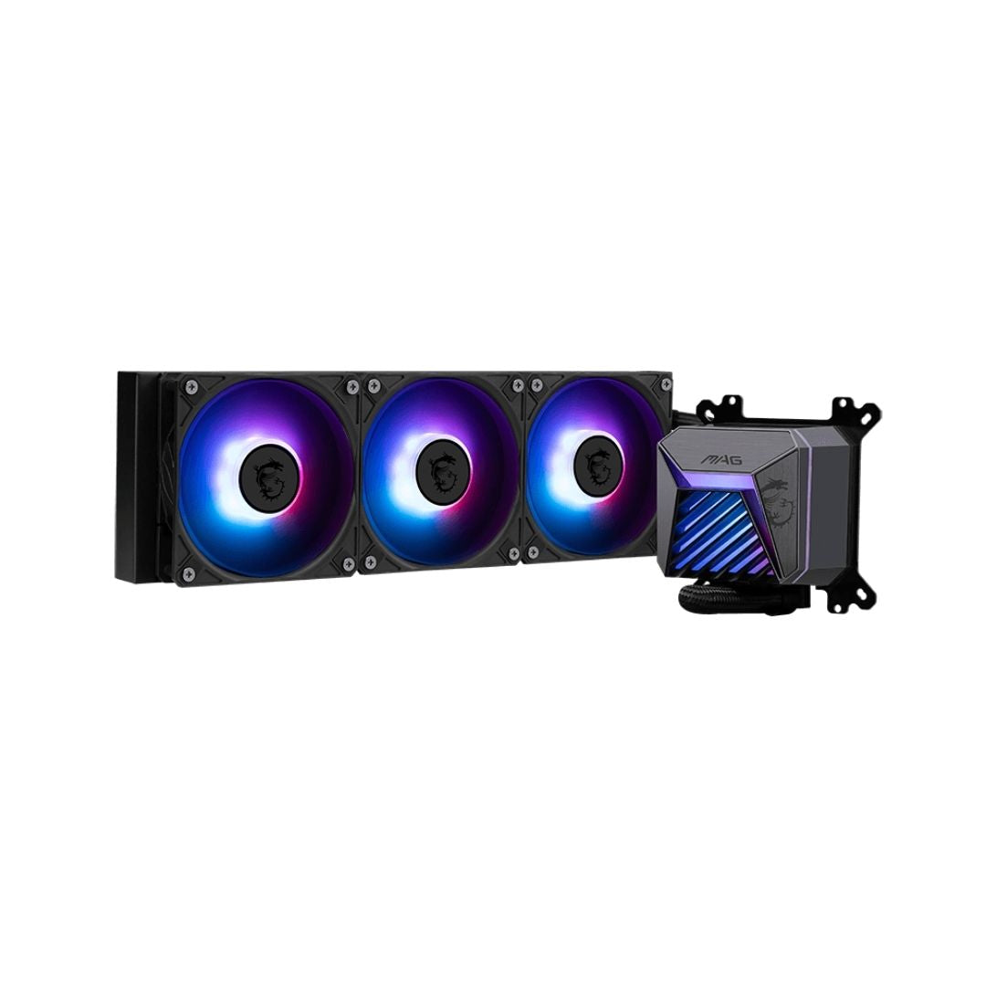 MSI MAG CoreLiquid A15 360 AIO Liquid Cooler - Black