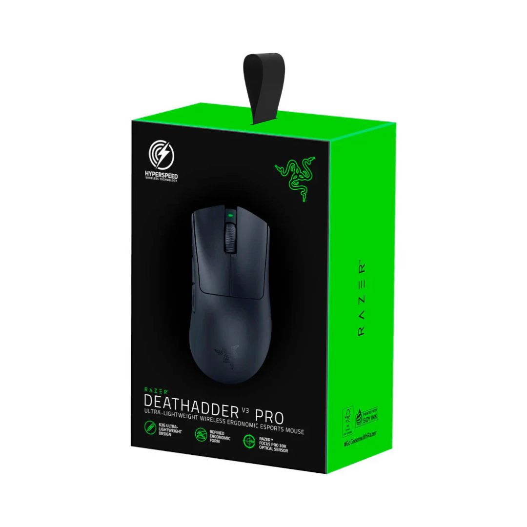 Razer DeathAdder V3 PRO Gaming Mouse - Black