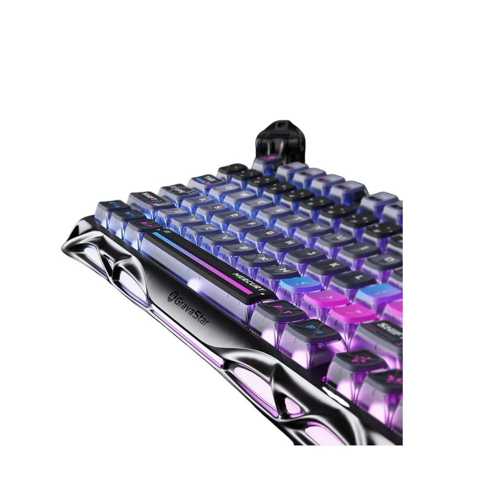 Gravastar Mercury K1 Pro Wireless - Black Gaming Keyboard