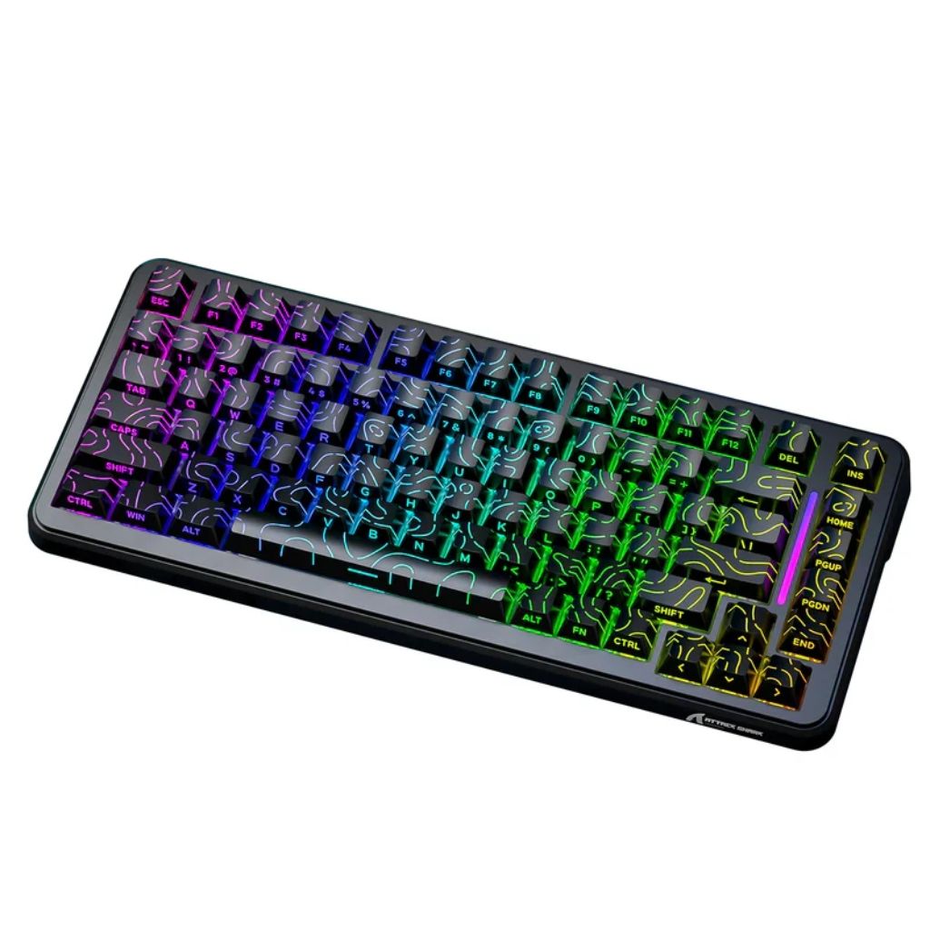 ATTACK SHARK X82 PRO HE Wireless Gaming Keyboard - Black