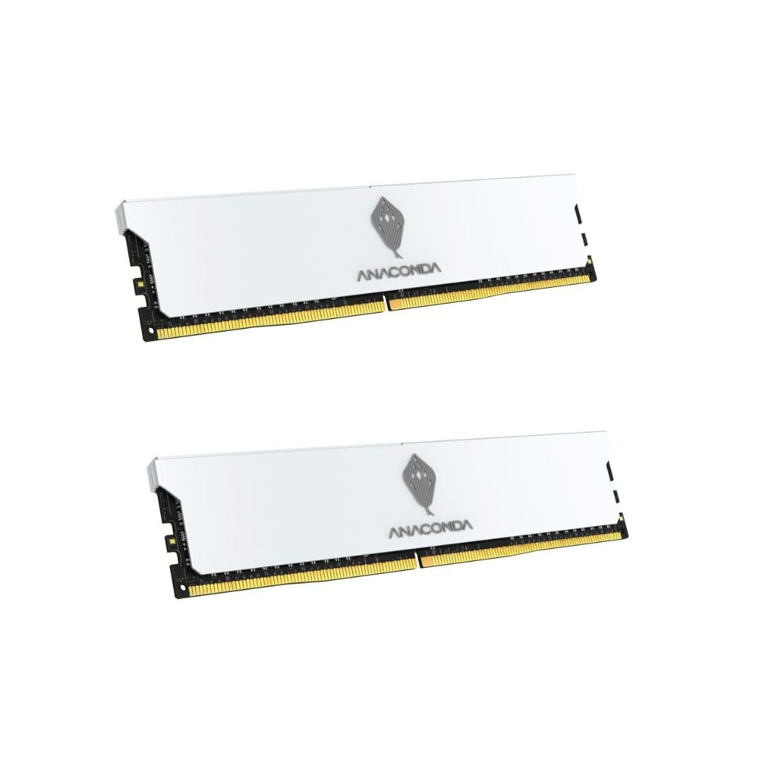 ANACONDA King Snake K5 DDR5 32GB (2x16GB) 6000MHz CL38 - أبيض