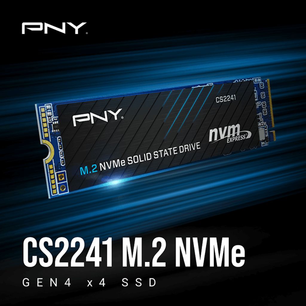 PNY CS2241 1TB PCIe 4.0 M.2 NVMe -GEN 4
