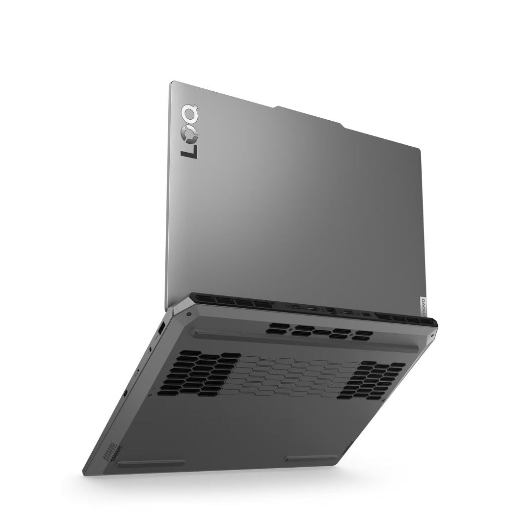 لينوفو LOQ 15IRX9 - (71PS) معالج Intel Core i7-13650HX، ذاكرة وصول عشوائي 16 جيجابايت، قرص صلب SSD بسعة 512 جيجابايت، بطاقة رسومات RTX 4050 بسعة 6 جيجابايت، شاشة 15.6 بوصة FHD IPS بتردد 144 هرتز، لون رمادي قمري