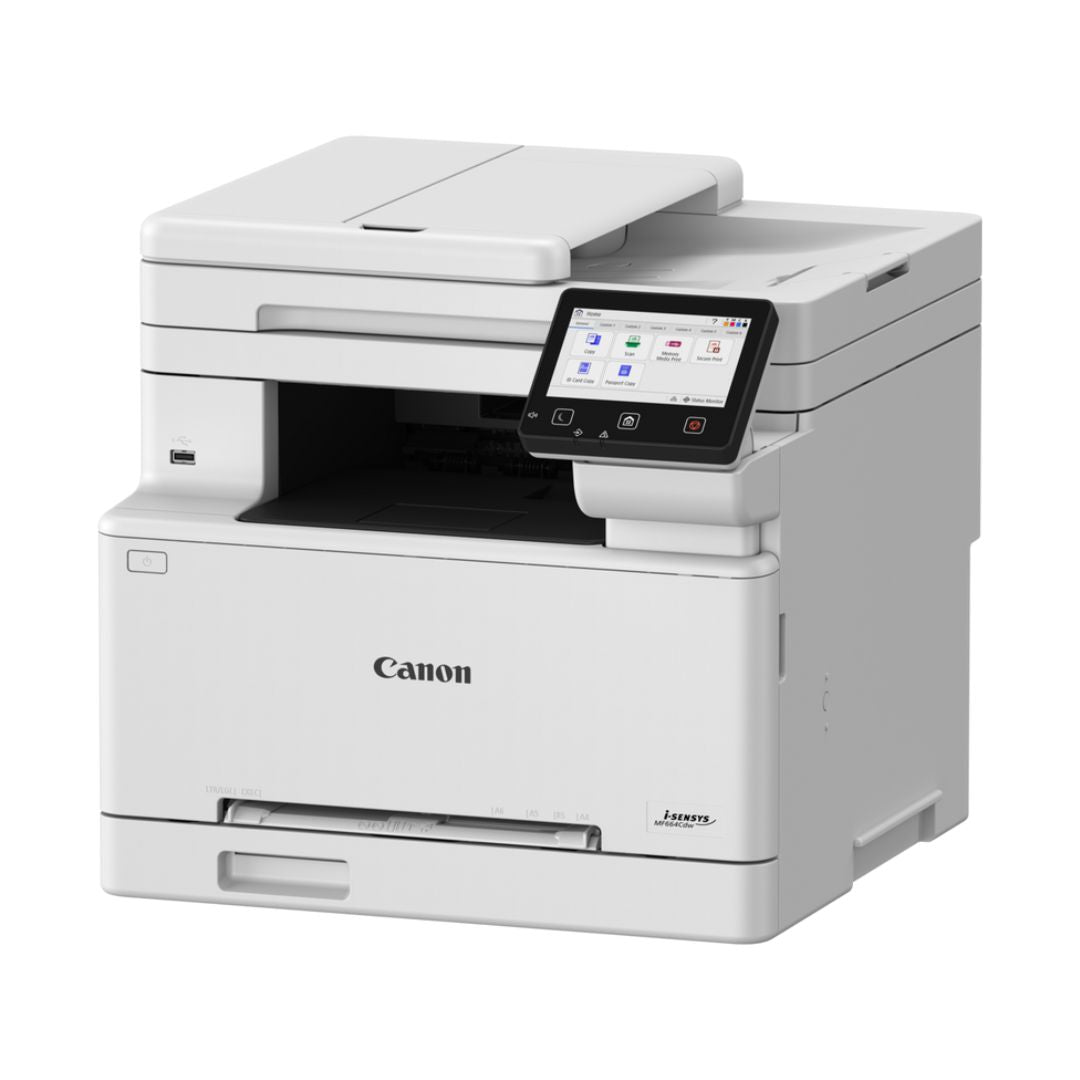 Canon i-SENSYS MF664Cdw Wi-Fi, Colour All-in-1 Laser Printer (Print, Copy, Scan)