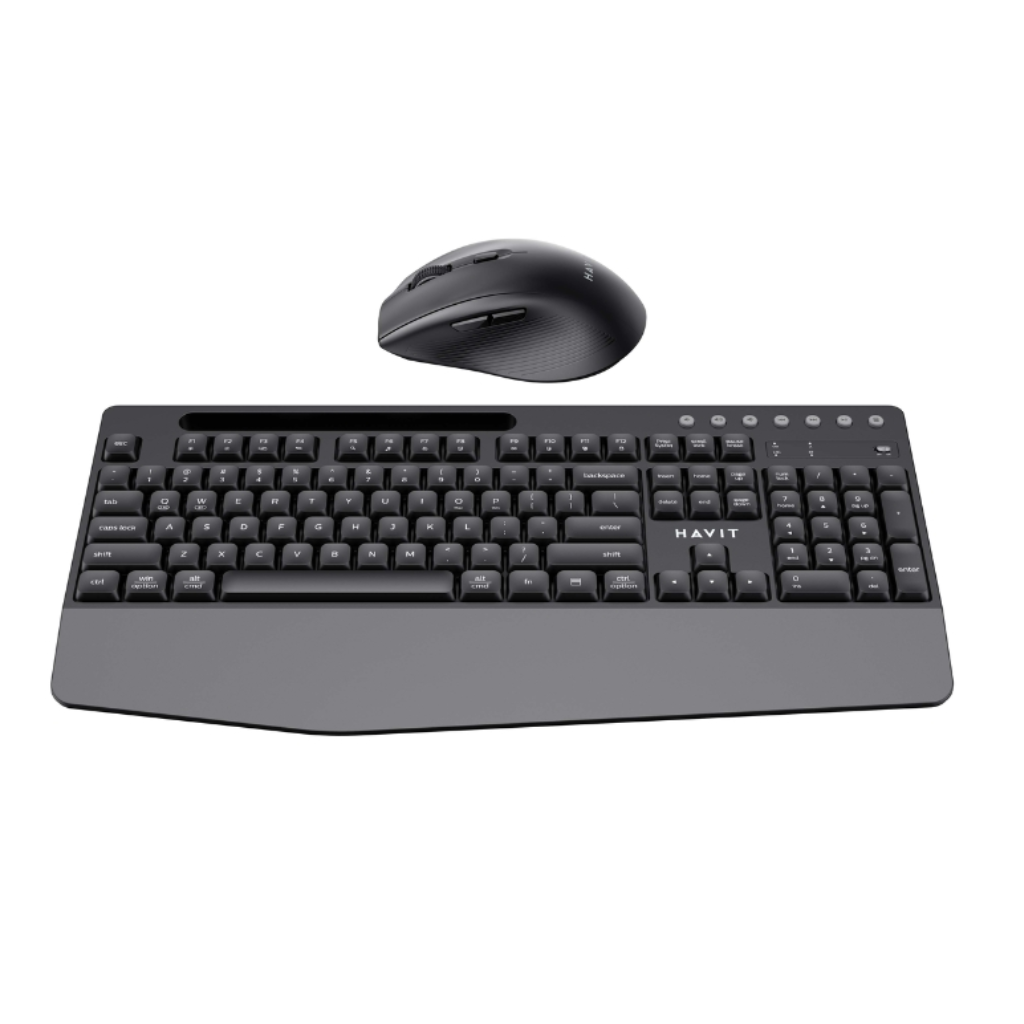 Havit KB251WB Wireless Dual Mode Keyboard & Mouse Combo (English Layout)