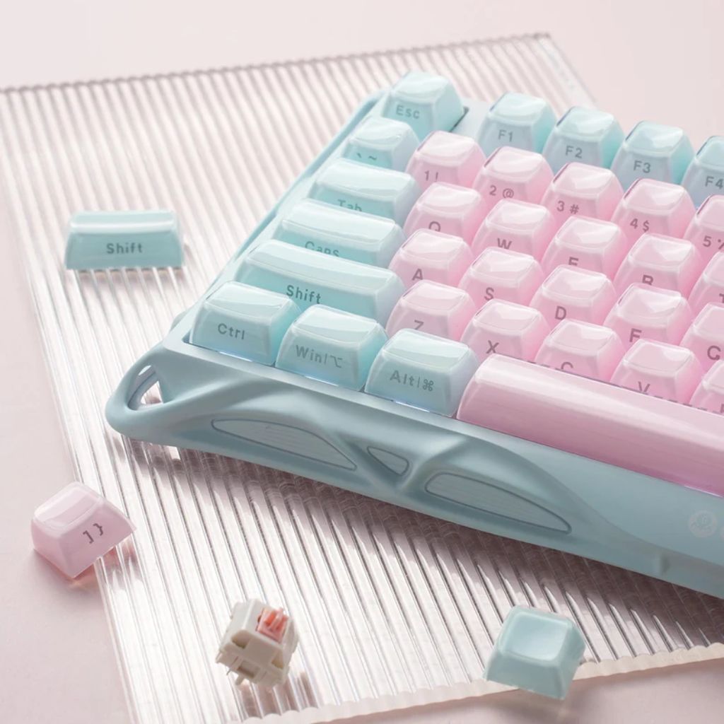 Gravastar Mercury K1 Lite Special Edition Wireless - Lumen Rose Gaming Keyboard