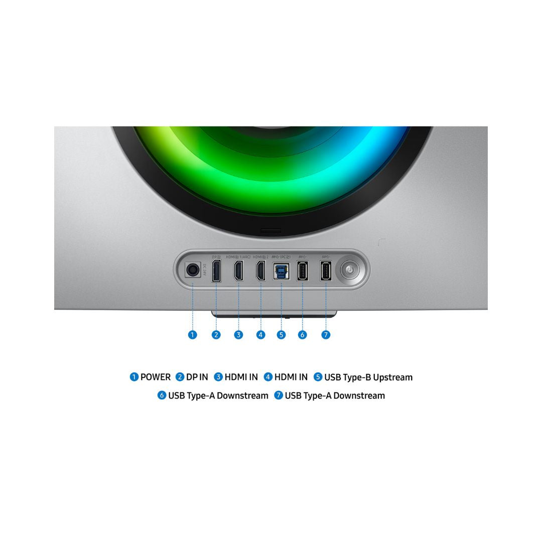 Samsung G8 34 S34DG852SM 2K (3440x1440), 175Hz, 0.03MS, OLED , Curved