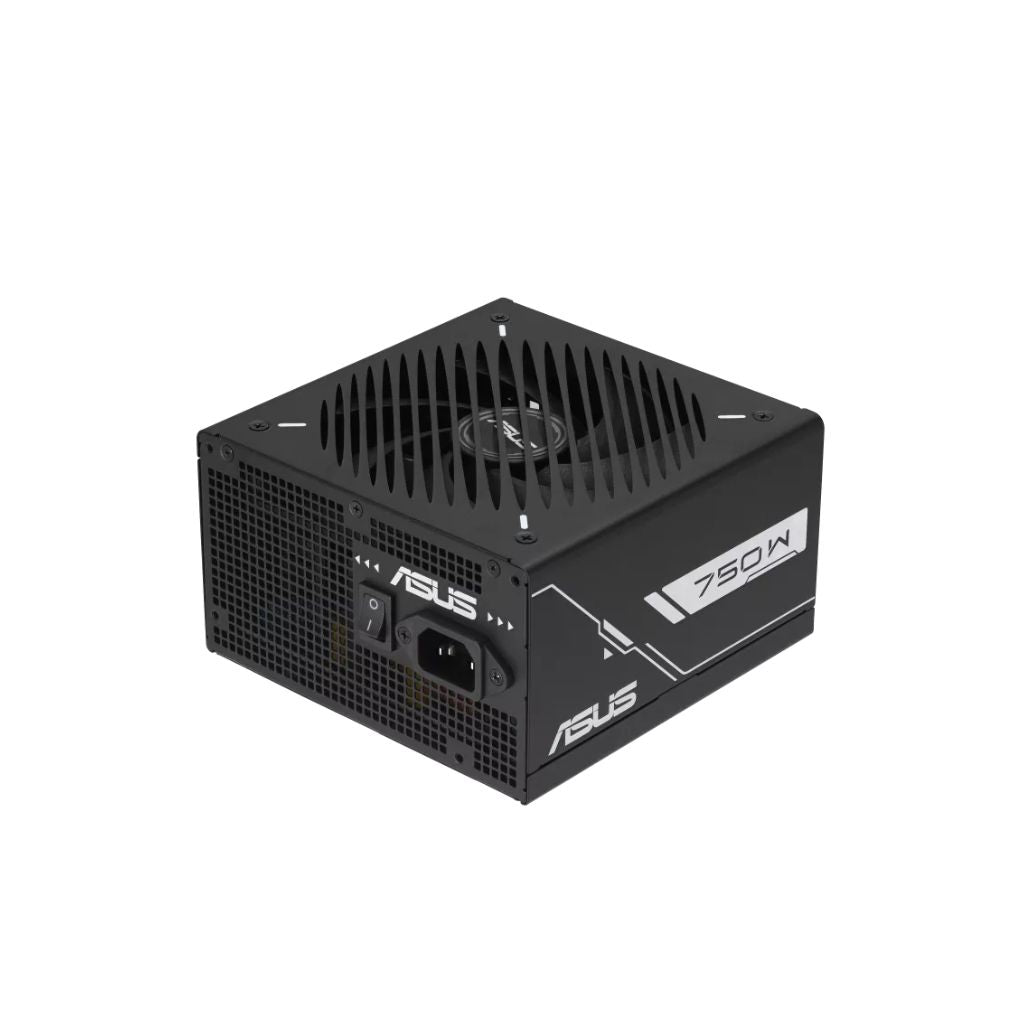 ASUS Prime 750G - مزود طاقة 750W Gold قابل للتعديل بالكامل - أسود
