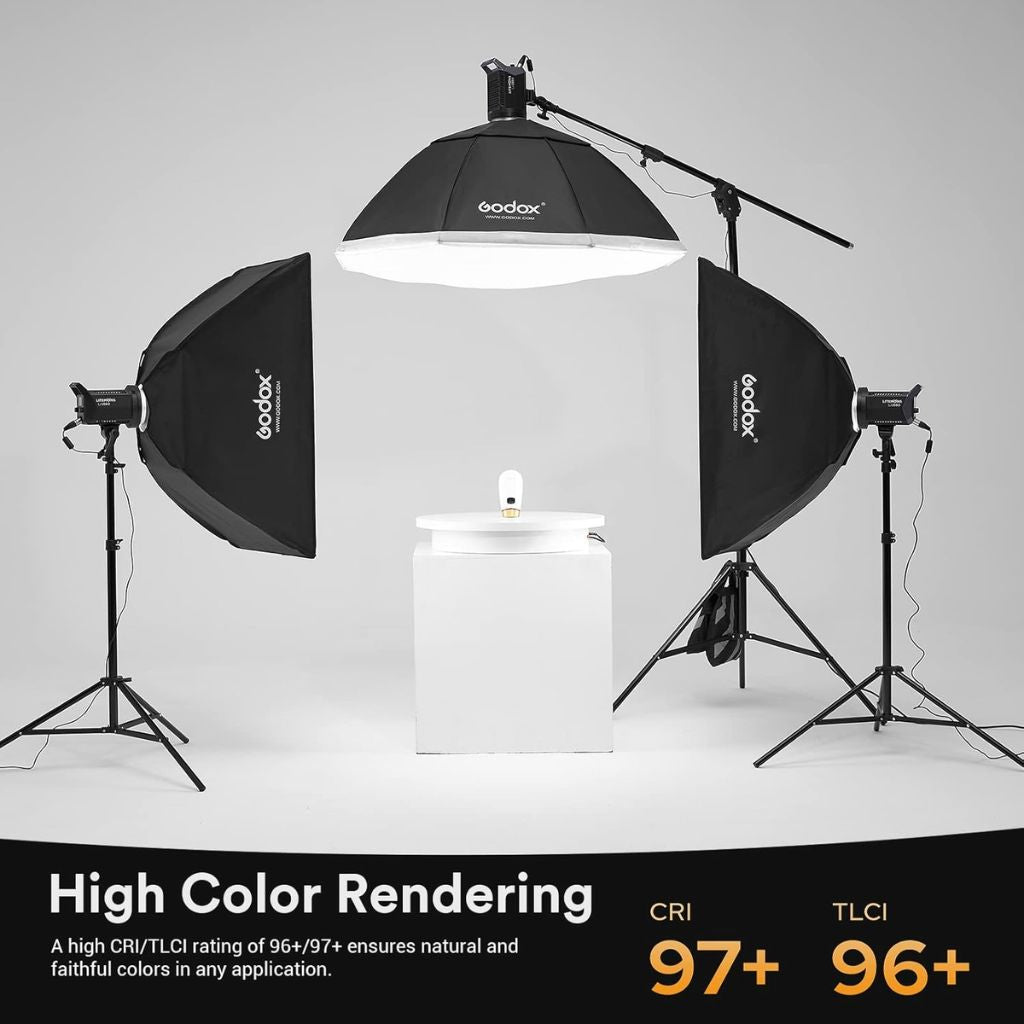 Godox LA150Bi Litemons Bi-Color LED Video Light – 190W COB