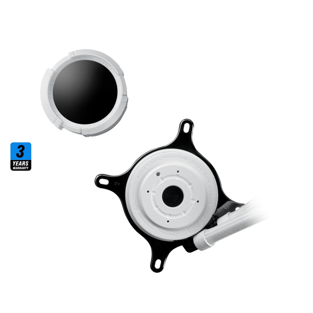 ASUS ROG Strix LC III 360 ARGB White, LCD