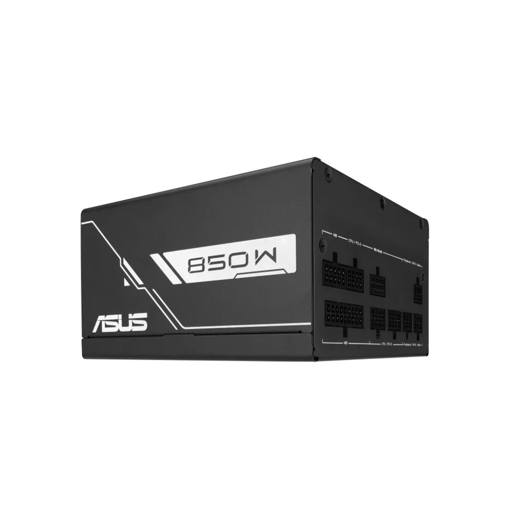 ASUS Prime 850G - مزود طاقة 850W Gold قابل للتعديل بالكامل - أسود