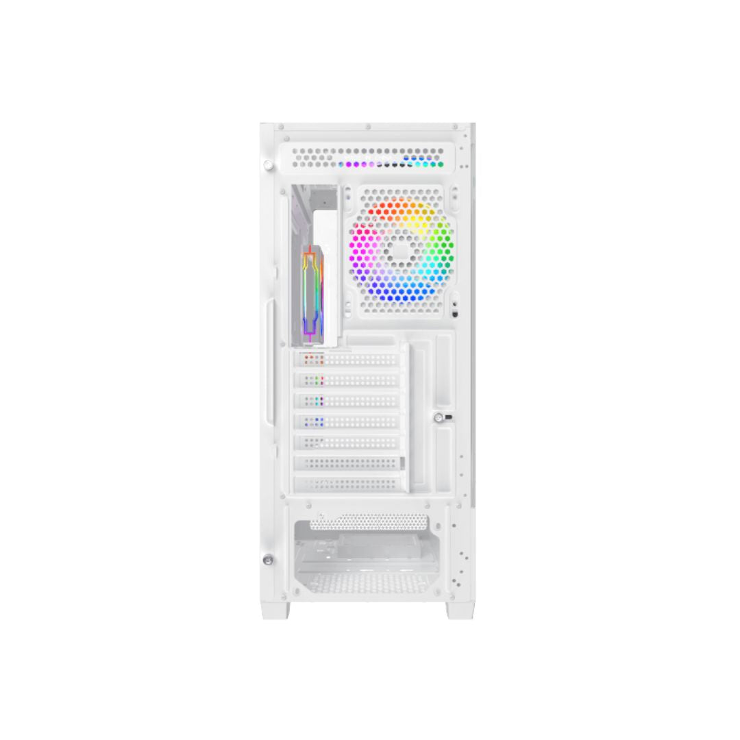 Xigmatek Alphard Arctic Mid Tower Case - White